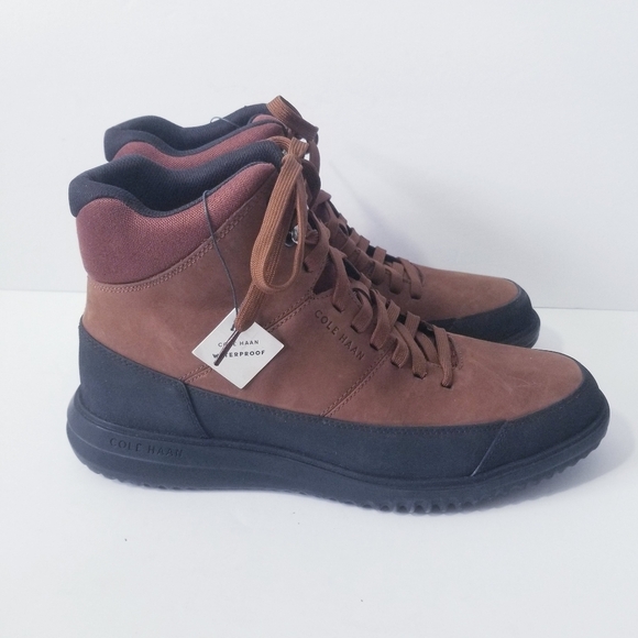 NWT Cole Haan Grand+ Hiker Boots Size 9.5 M Hiking Outdoor Gorpcore - Picture 4 of 8